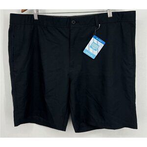 Columbia Mens Black Freezer Coil  Shorts Causal Size 44 Zip Closure Shorts